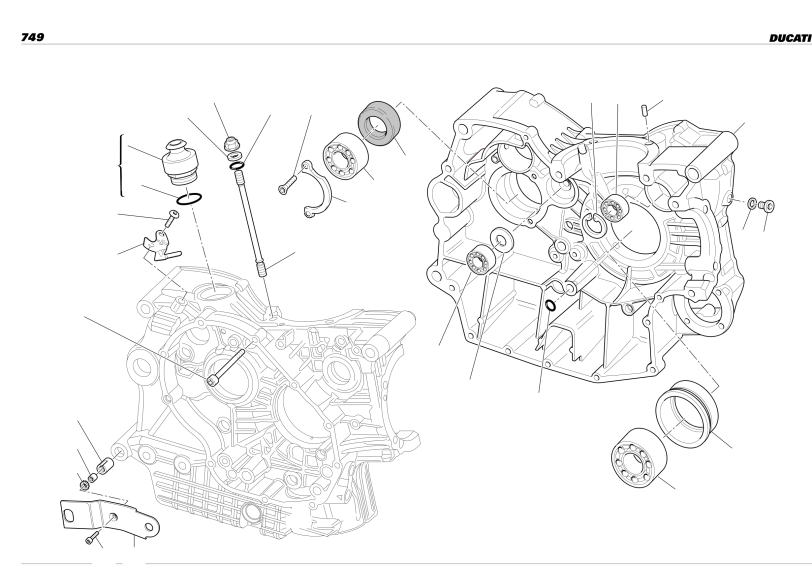 HALF CRANKCASES