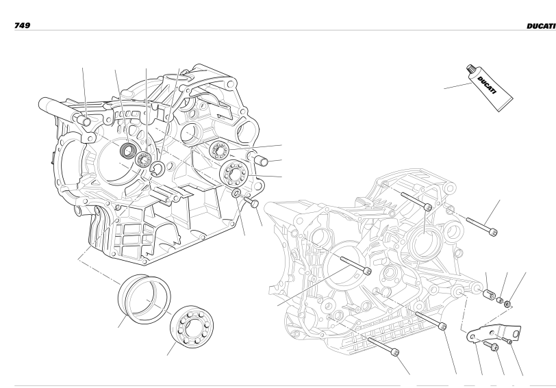 HALF CRANKCASES