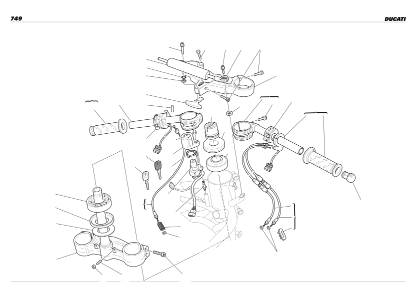 HALF-HANDLEBARS - SHOCK-ADSORBER