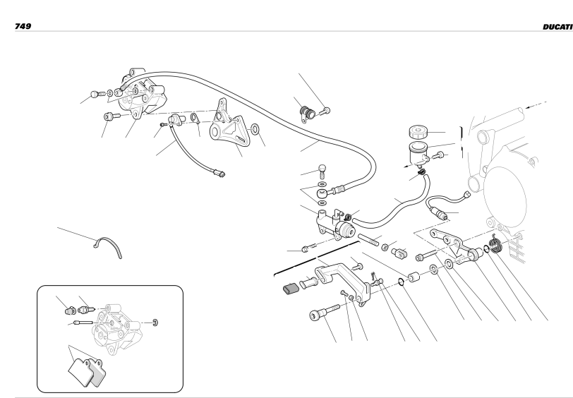 REAR HYDRAULIC BRAKE