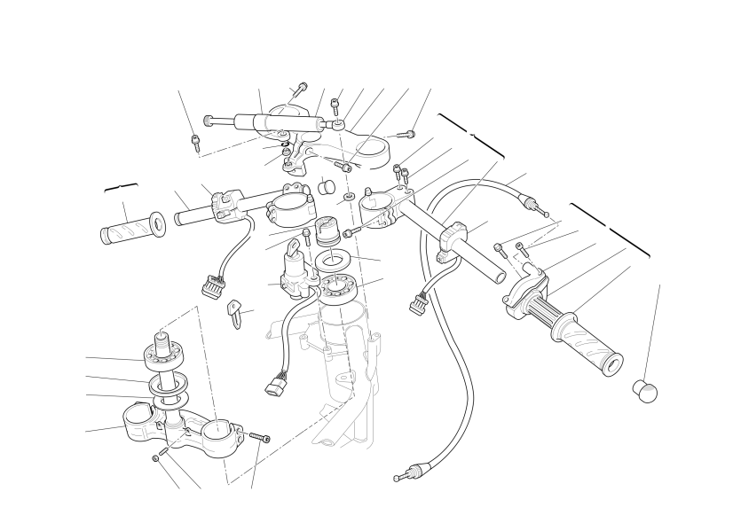 HALF-HANDLEBARS - SHOCK-ADSORBER