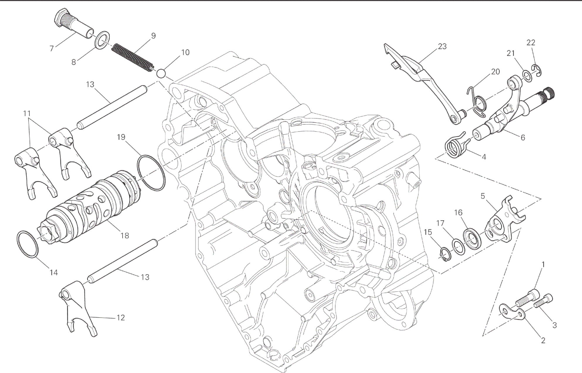 GEAR CHANGE MECHANISM