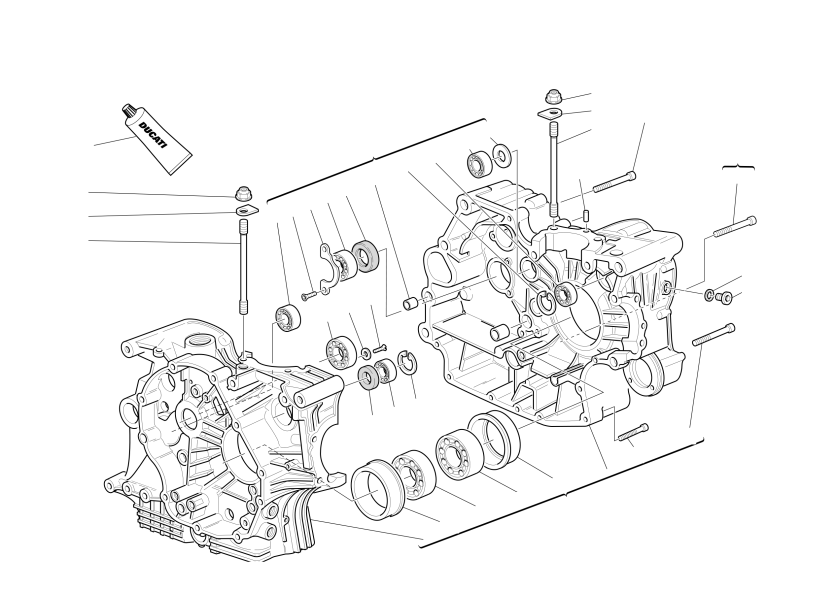 HALF CRANKCASES