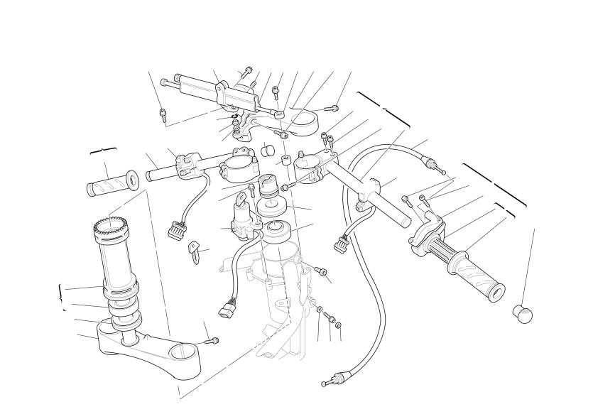 HALF-HANDLEBARS - SHOCK-ADSORBER