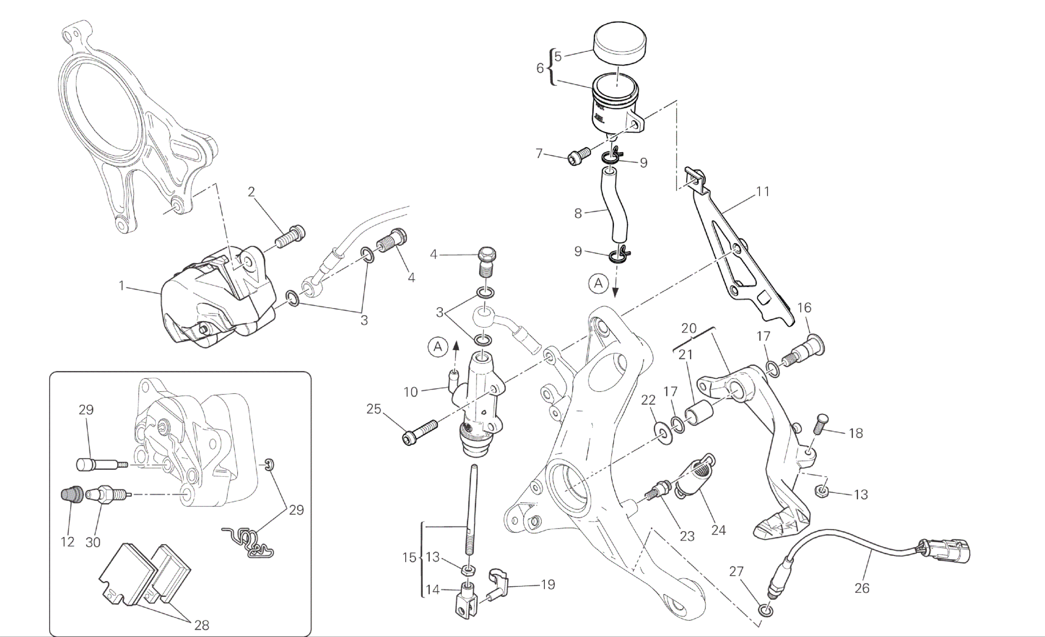 REAR BRAKE SYSTEM