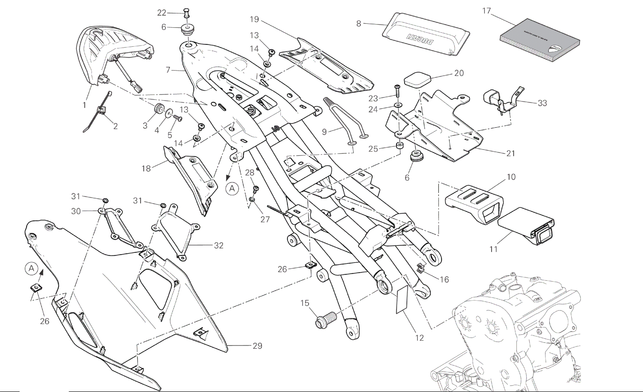 REAR FRAME COMP.