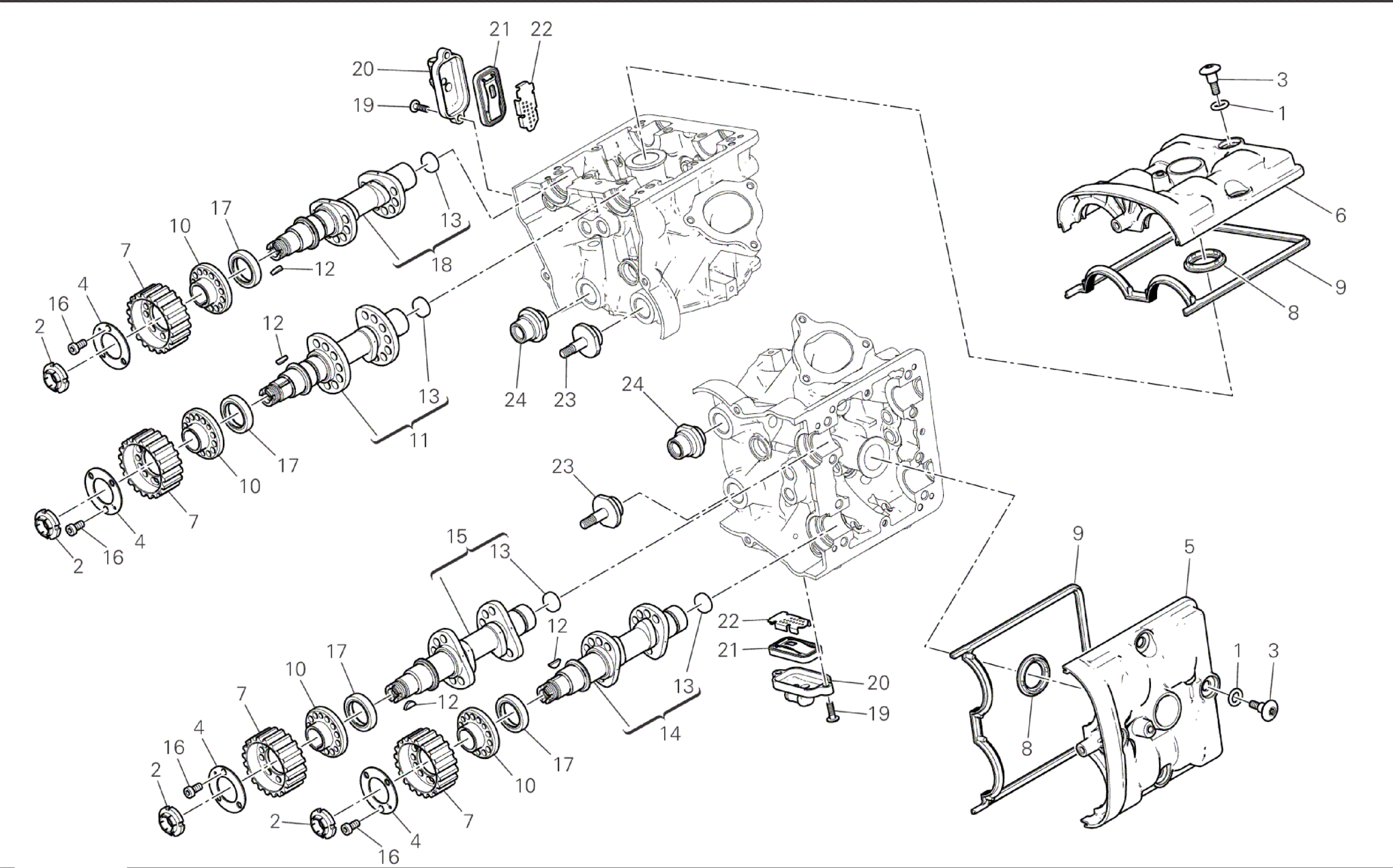 CYLINDER HEAD : TIMING SYSTEM