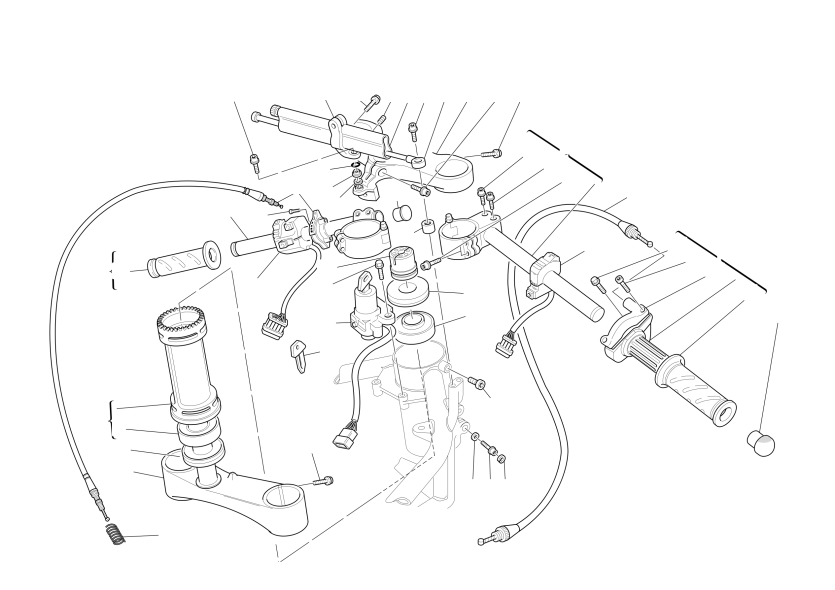 HALF-HANDLEBARS - SHOCK-ADSORBER