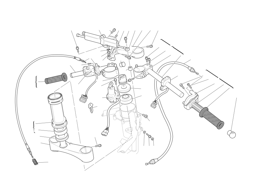 HALF-HANDLEBARS - SHOCK-ADSORBER