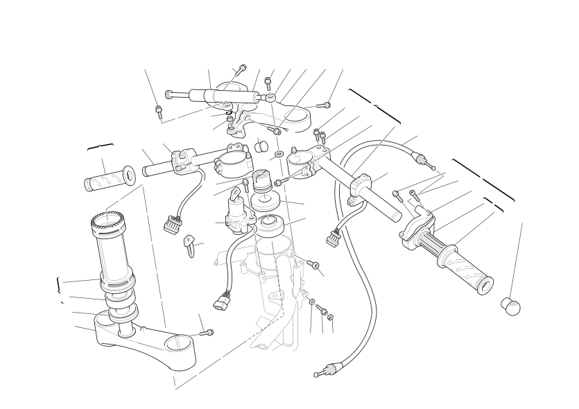 HALF-HANDLEBARS - SHOCK-ADSORBER