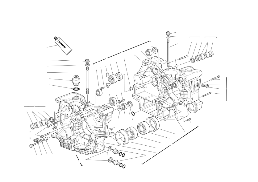 Crankcase halves