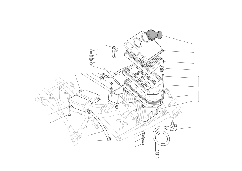 AIR INDUCTIO AND OIL VENT