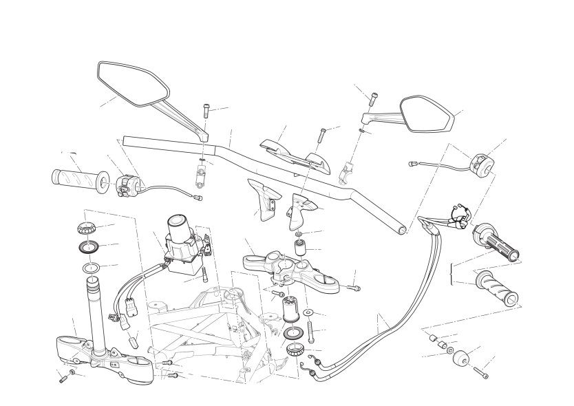 Handlebar and controls