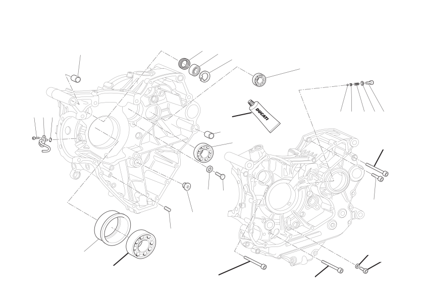 Crankcase halves