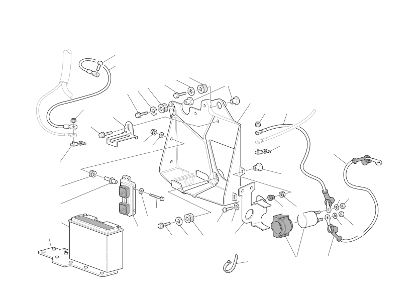 Battery support