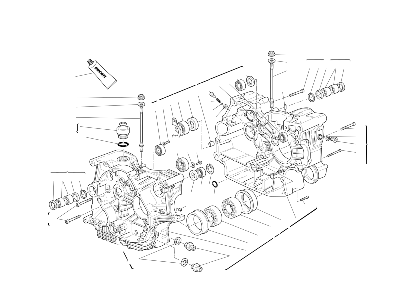 Crankcase halves