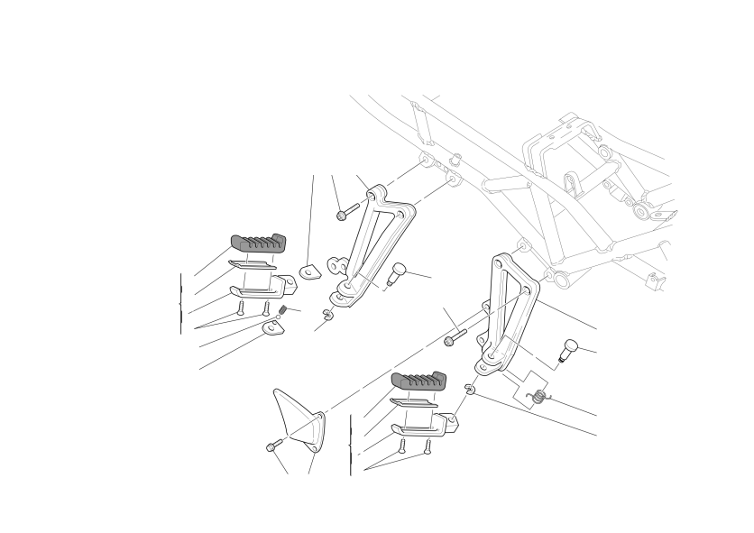 R.h. footrests