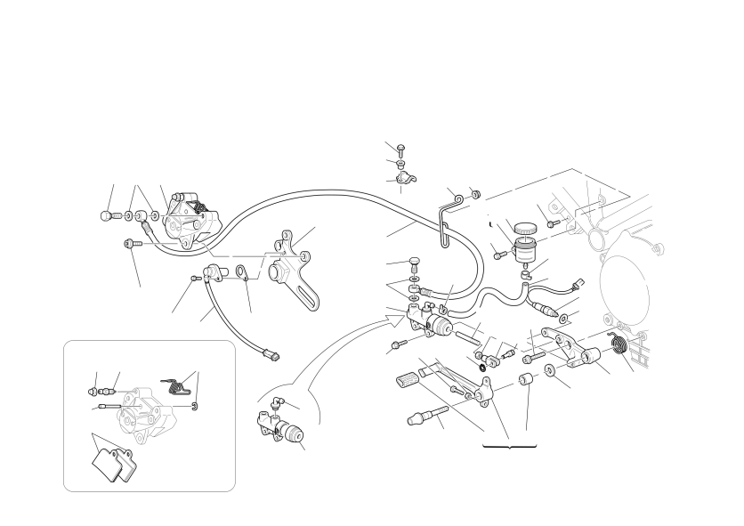 REAR HYDRAULIC BRAKE