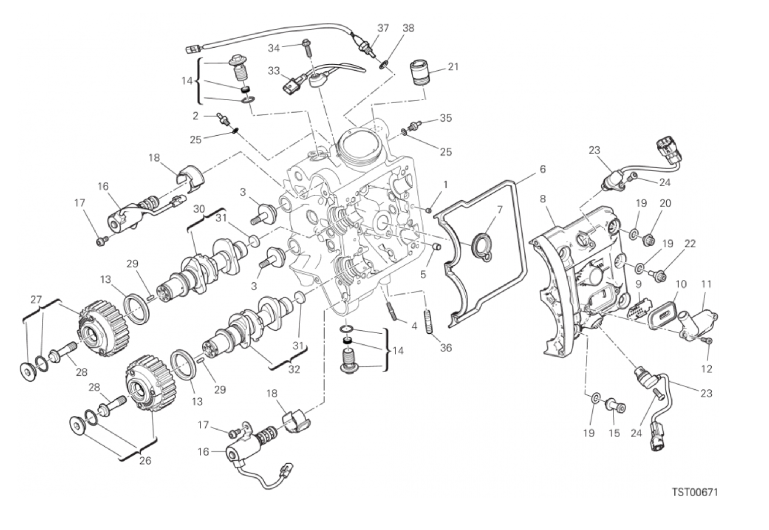 11B HORIZONTAL HEAD - TIMING SYSTEM (16/18)