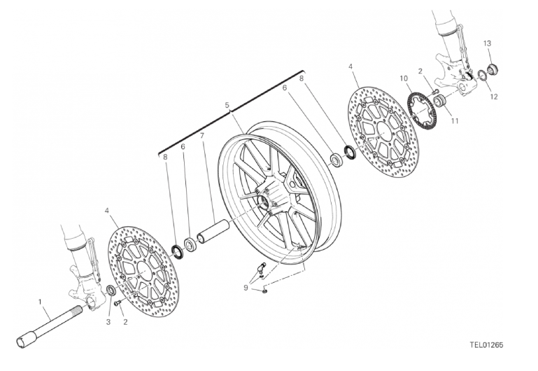 27A FRONT WHEEL (21/44)