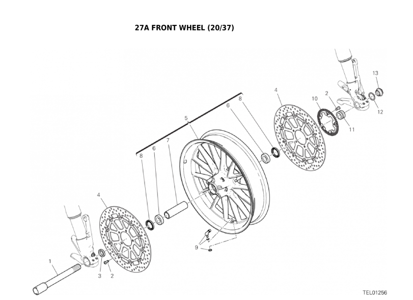 27A FRONT WHEEL (20/37)