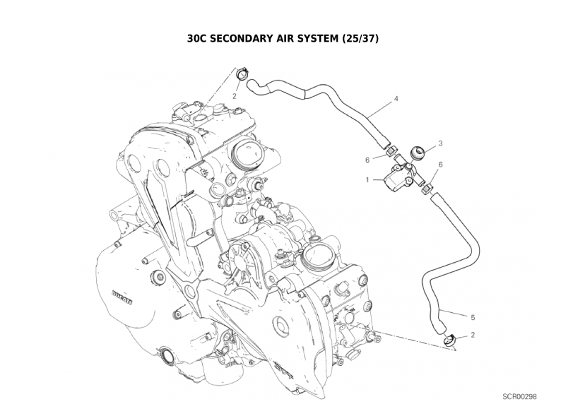 30C SECONDARY AIR SYSTEM (25/37)