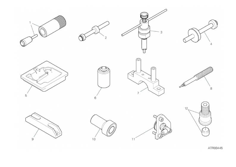 01A WORKSHOP SERVICE TOOLS (ENGINE) (1/4)
