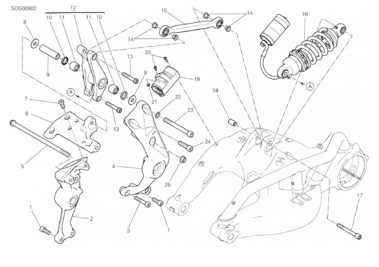 028 REAR SHOCK ABSORBER (12/28)
