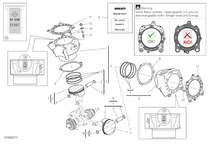 07C CYLINDERS - PISTONS (ASSO WERKE) (16/18)
