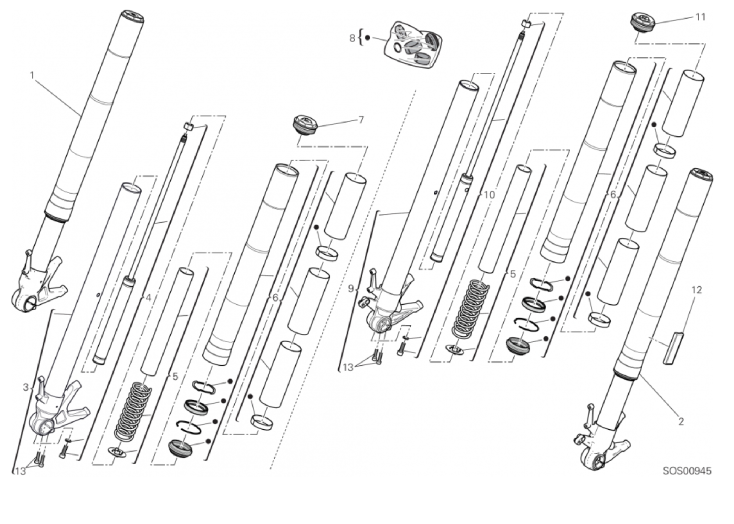 21A FRONT FORK (22/28)
