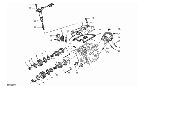 11A VERTICAL CYLINDER HEAD - TIMING (14/17)
