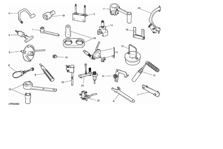 01A WORKSHOP SERVICE TOOLS (ENGINE) (1/3)
