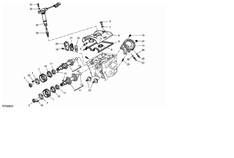 11A VERTICAL CYLINDER HEAD - TIMING (14/17)
