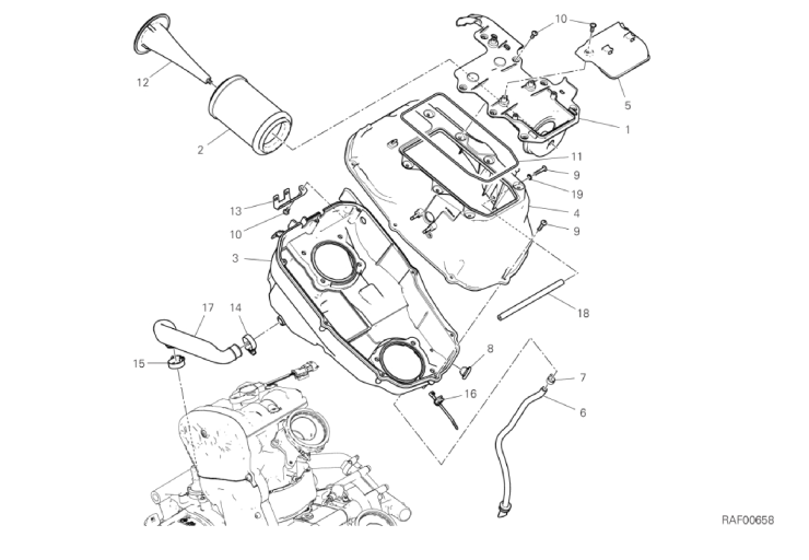 34A AIR INTAKE - OIL BREATHER (35/43)
