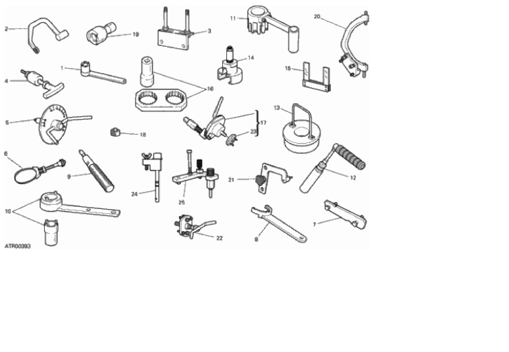 01A WORKSHOP SERVICE TOOLS (ENGINE) (1/3)
