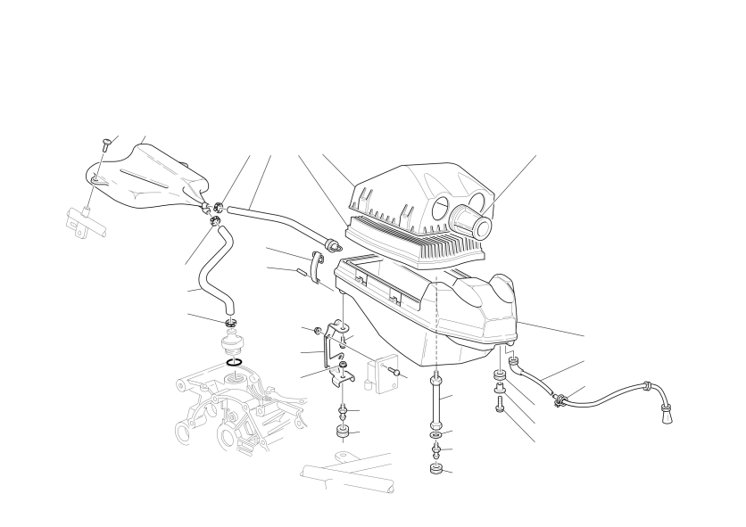 AIR INDUCTIO AND OIL VENT