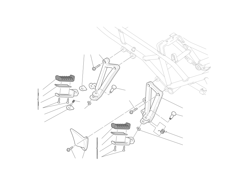 R.H. FOOT RESTS