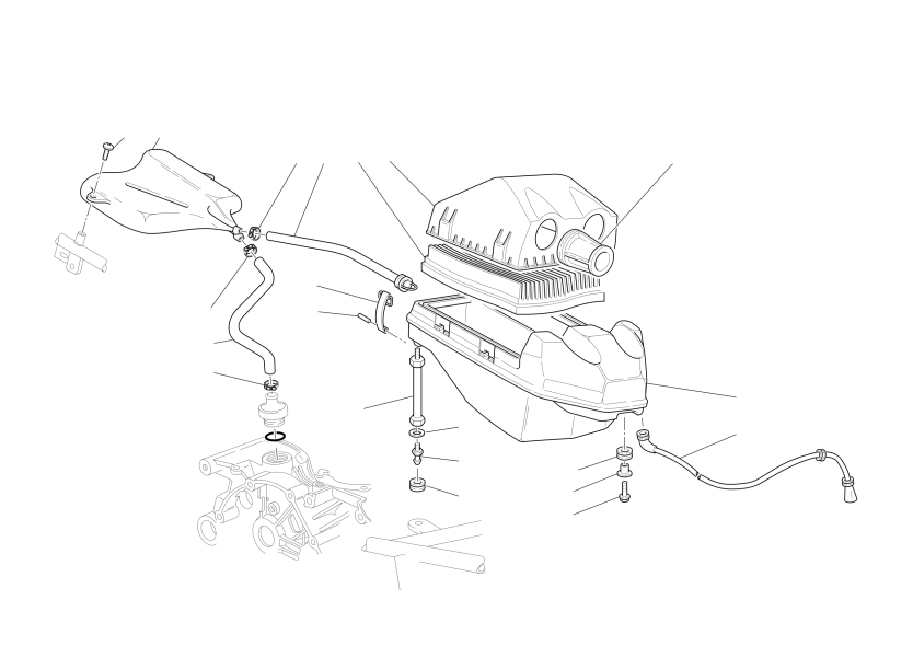 AIR INDUCTIO AND OIL VENT
