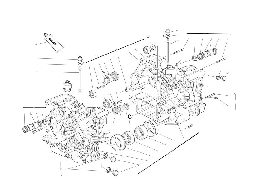 HALF CRANKCASES