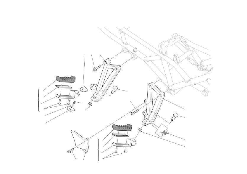 R.H. FOOT RESTS