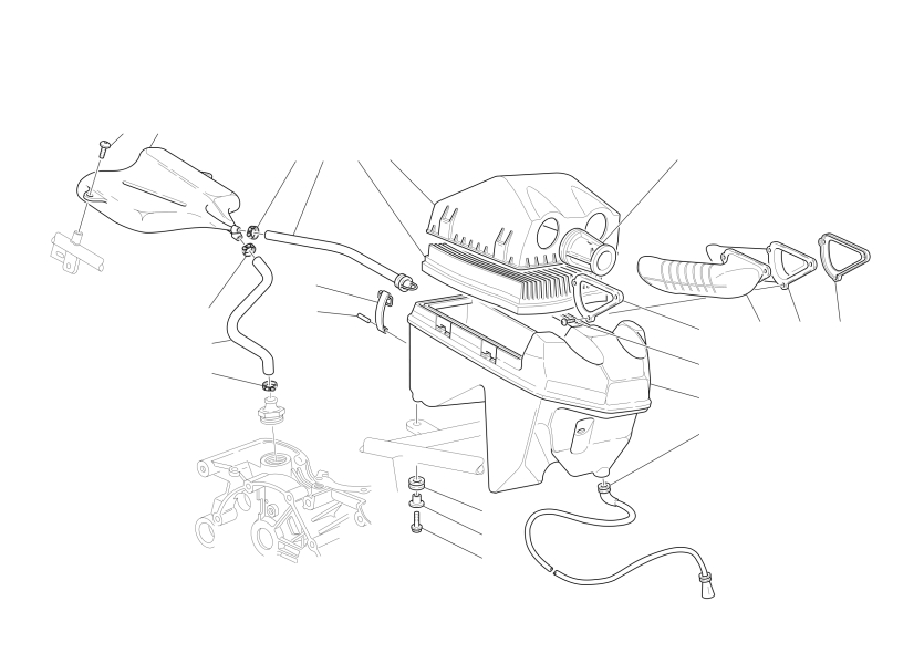AIR INDUCTIO AND OIL VENT