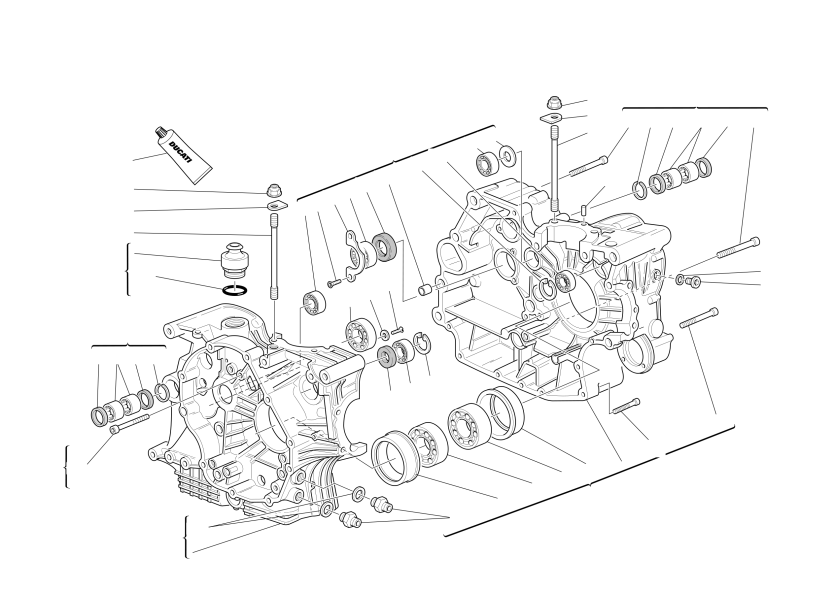 HALF CRANKCASES