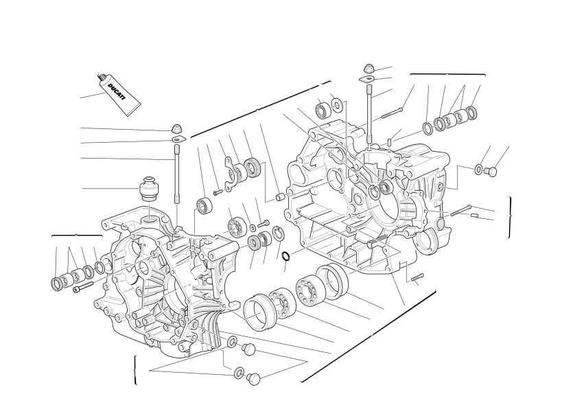 HALF CRANKCASES