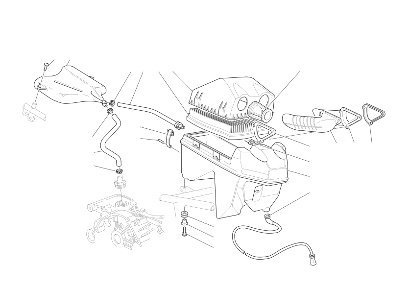 AIR INDUCTIO AND OIL VENT