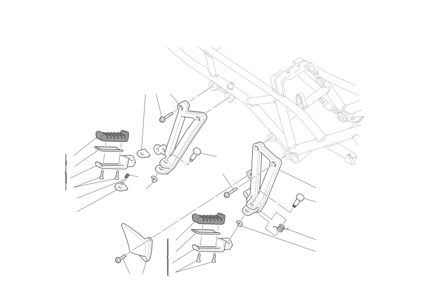R.H. FOOT RESTS