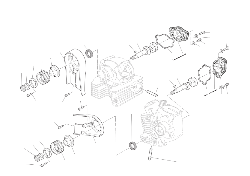 Cylinder head : timing system