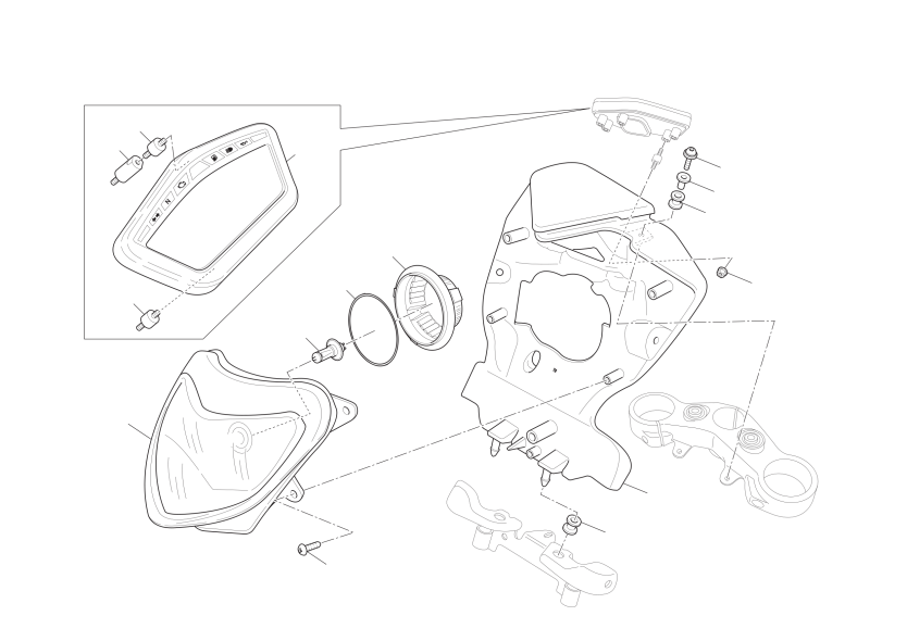 Headlight & instr. panel