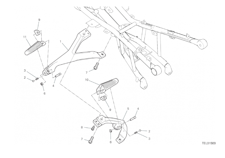 26C REAR FOOTREST (22/42)
