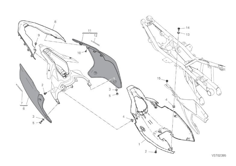 36D REAR FAIRING (40/42)
