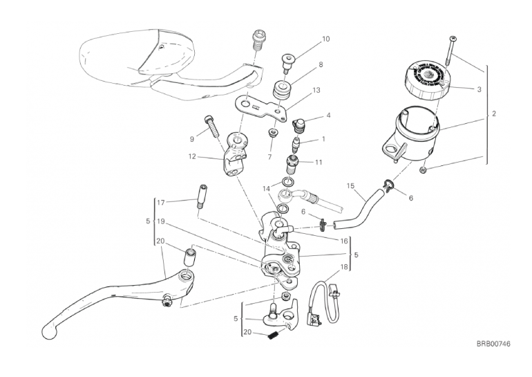 20A FRONT BRAKE PUMP (6/53)
